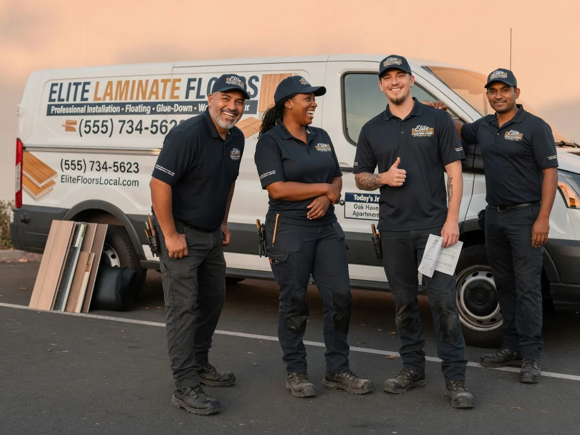 Laminate flooring installation company in Hymera, IN